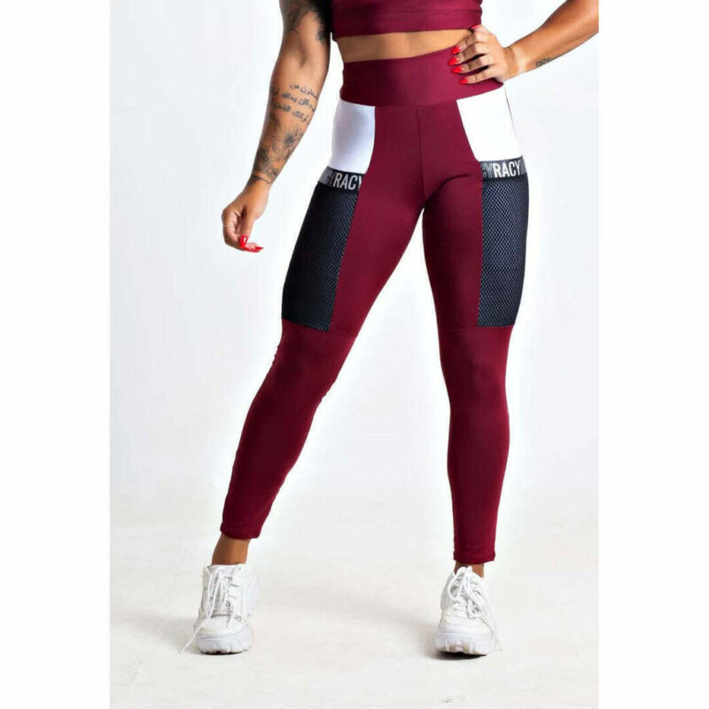 Calça Legging Cintura Alta com Bolso e Elástico | CLGA8